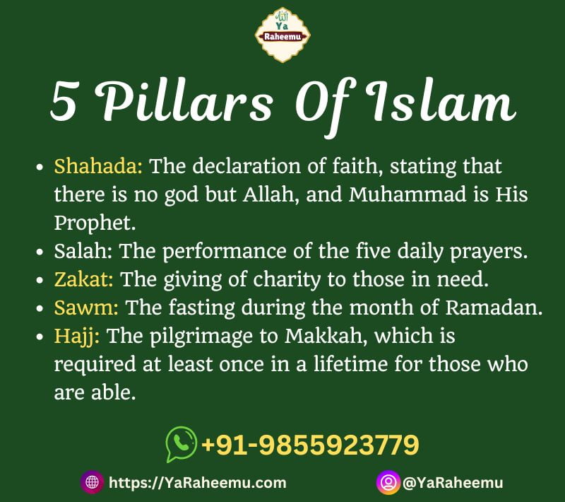 Five Pillars Of Islam