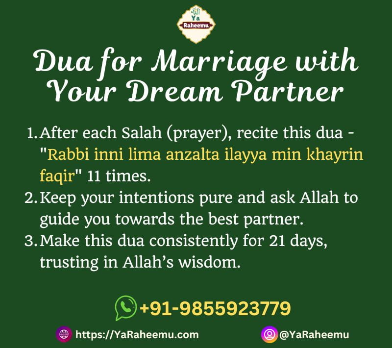 Dua for Marriage with Your Dream Partner