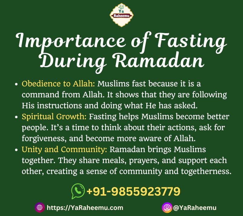 Islamic Fasting and Its Benefits